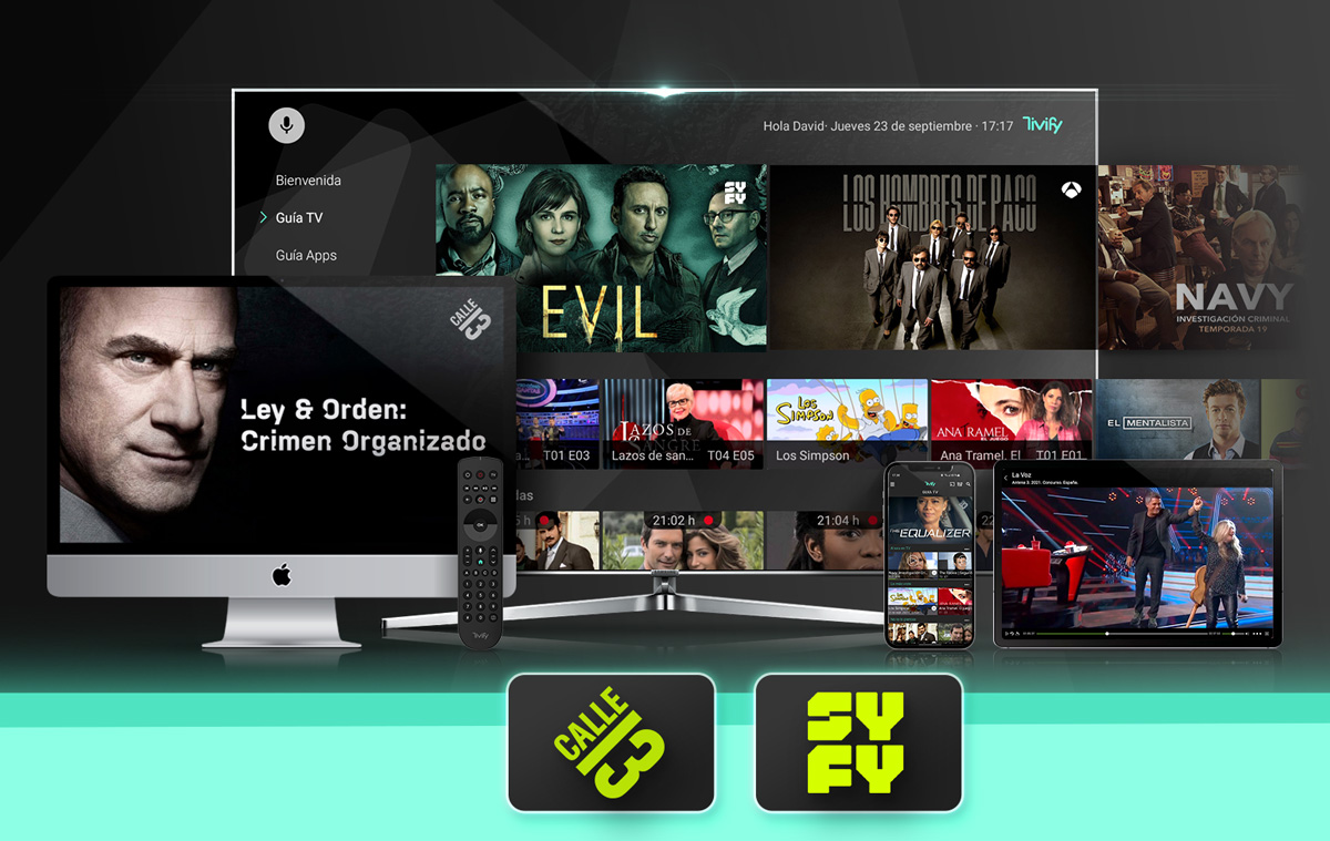 TVUP Media Calle13 SyFy Tivify